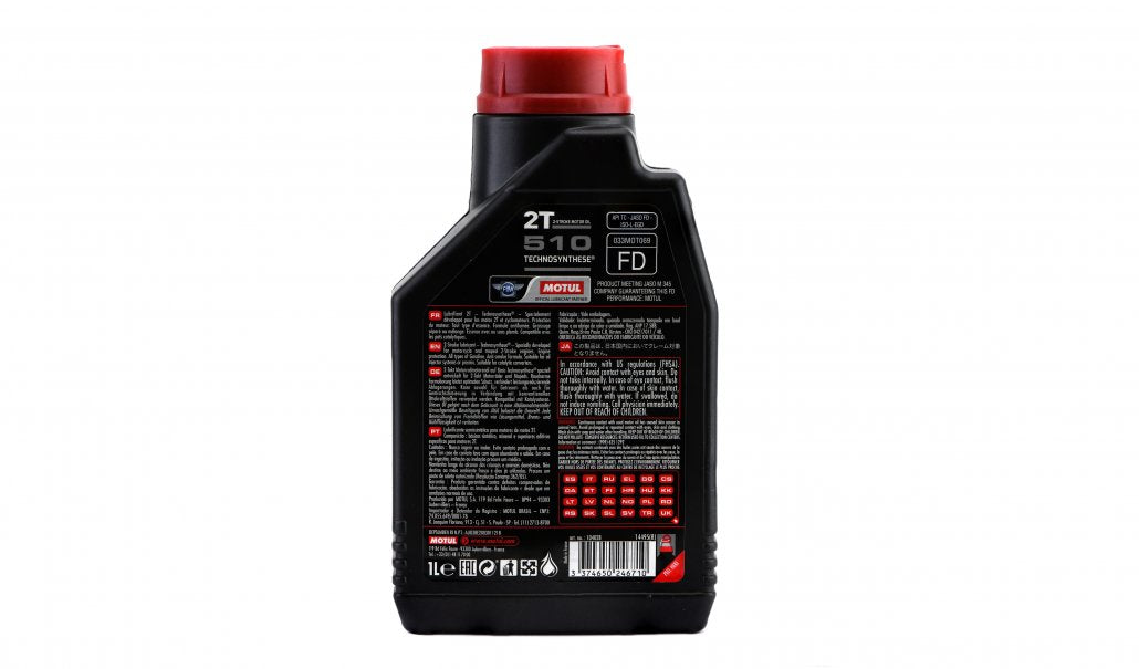 motul 510 2t semi synthetic engine oil 1 litre 2