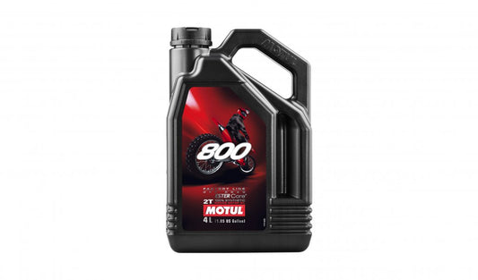 motul 800 factory line off road synthetic 2 stroke engine oil 4 litres
