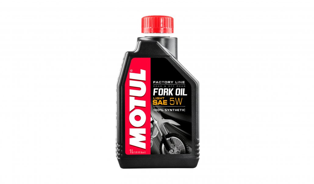 motul factory line synthetic light fork oil 5w 1 litre 1