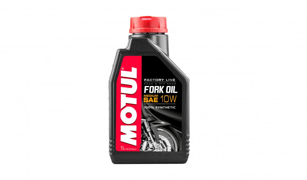 motul factory line synthetic medium fork oil 10w 1 litre 1