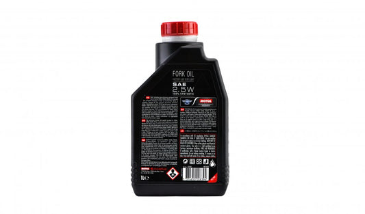 motul factory line synthetic very light fork oil 2.5w 1 litre 2