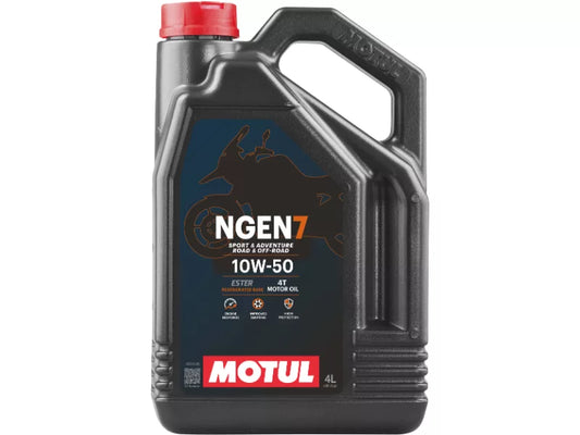 motul ngen 7 10w 50 4t motorcycle engine oil 4 litres jpg