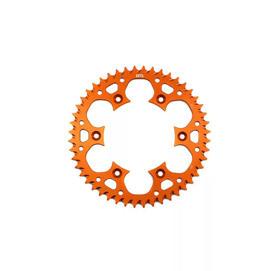 MTX Zero Aluminium 897-48 Rear Sprocket Orange KTM EXC 125 95-97, LC2 125 96-98