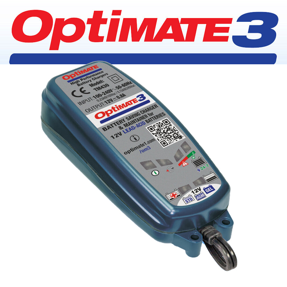 optimate 3 12v battery charger optimiser 1