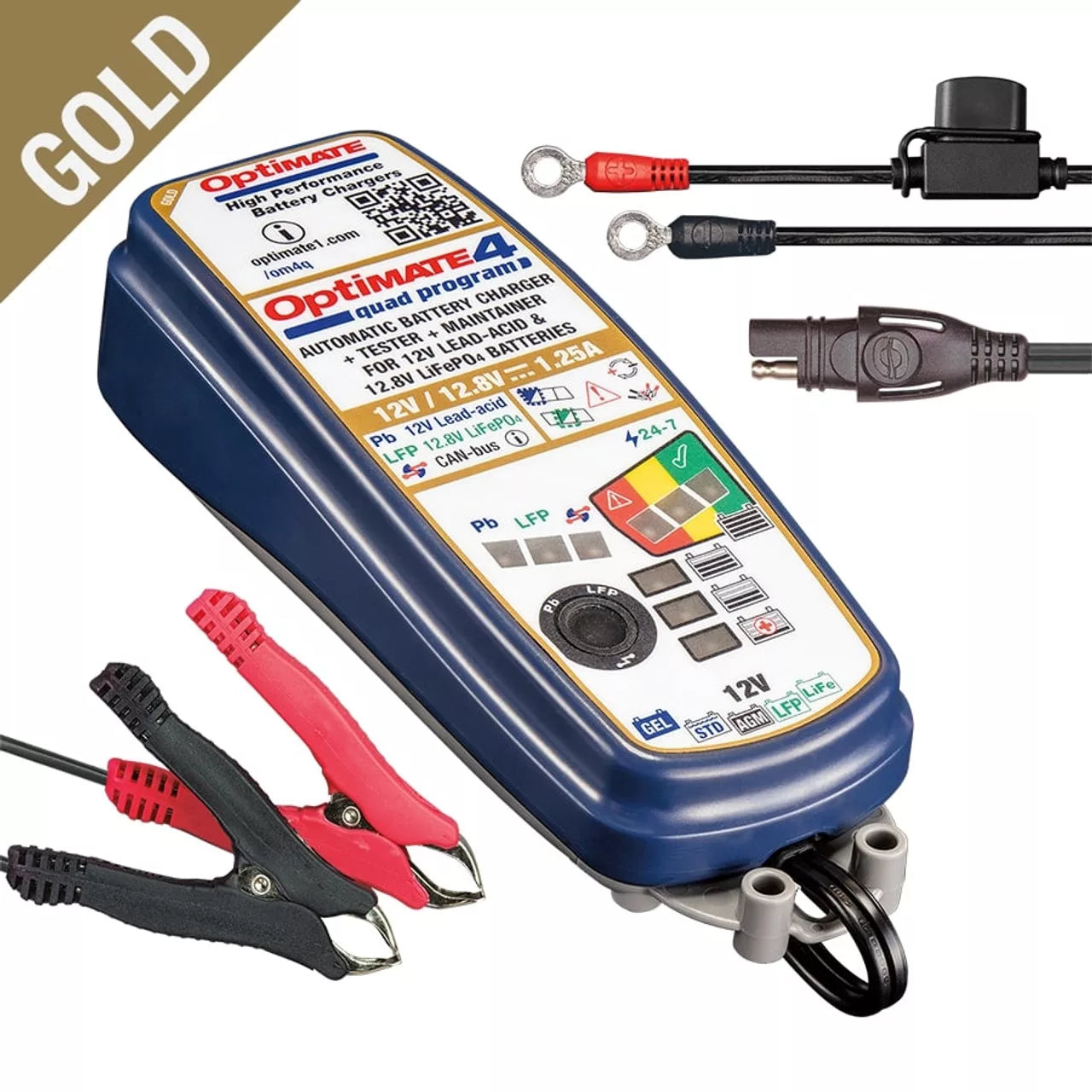 optimate 4 quad program 12v battery charger optimiser 1 jpg