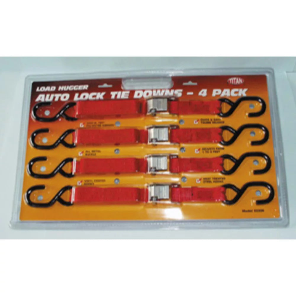 pack of 4 tie down ratchet straps 1