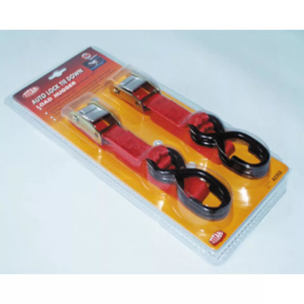 pair tie down ratchet strap 1ft x 1 6m 1