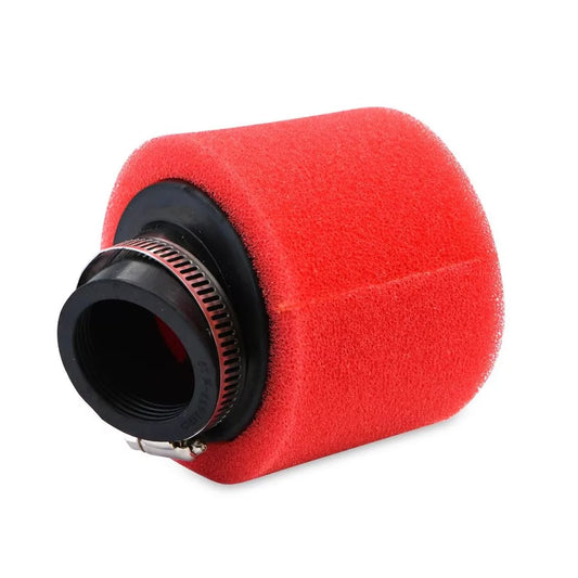 power air filter foam angled red 48mm 2