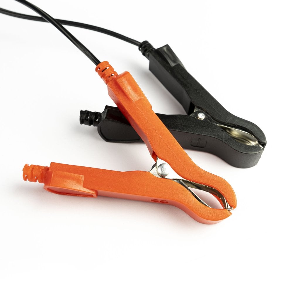 powerite 5a 6v 12v smart battery charger and maintainer with clamps 4