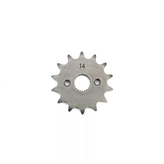 replacement 1256 1257 14 front sprocket honda crf50f 04 14 xr50 01 03