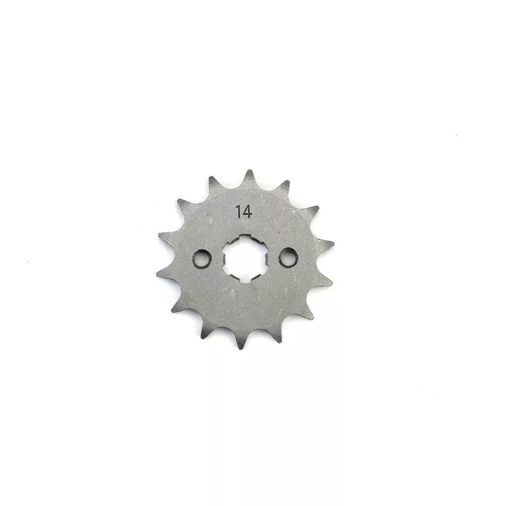 replacement 246 14 front sprocket chinese 4t 110cc 125cc 420 small centre
