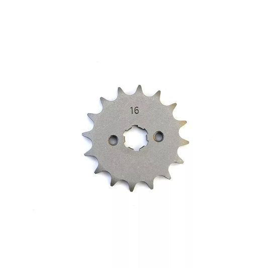 replacement 273 16 front sprocket chinese 4t 110cc 140cc 428 small centre