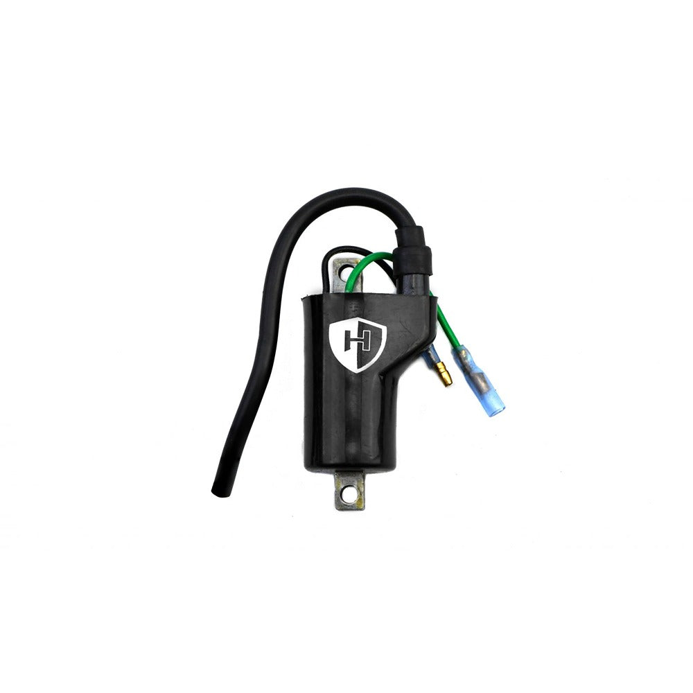 replacement ignition coil 12v cdi single lead 2 wire bullets 80mm centres