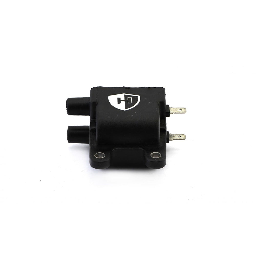 replacement ignition coil 12v cdi twin as fitted to modern triumph s 2 bolt mounting 34mm bolt holes centres