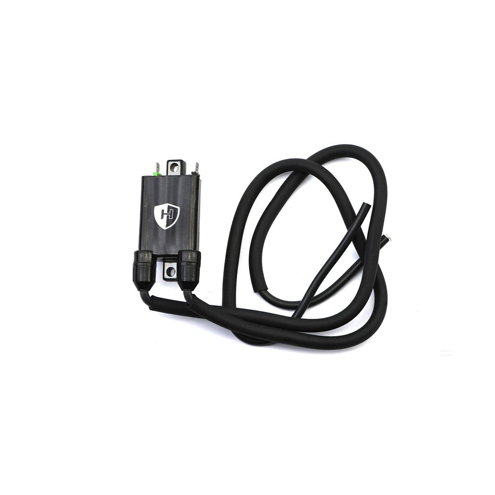 replacement ignition coil 12v cdi twin lead 2 terminal cbr1100xx screw on leads 80mm centres
