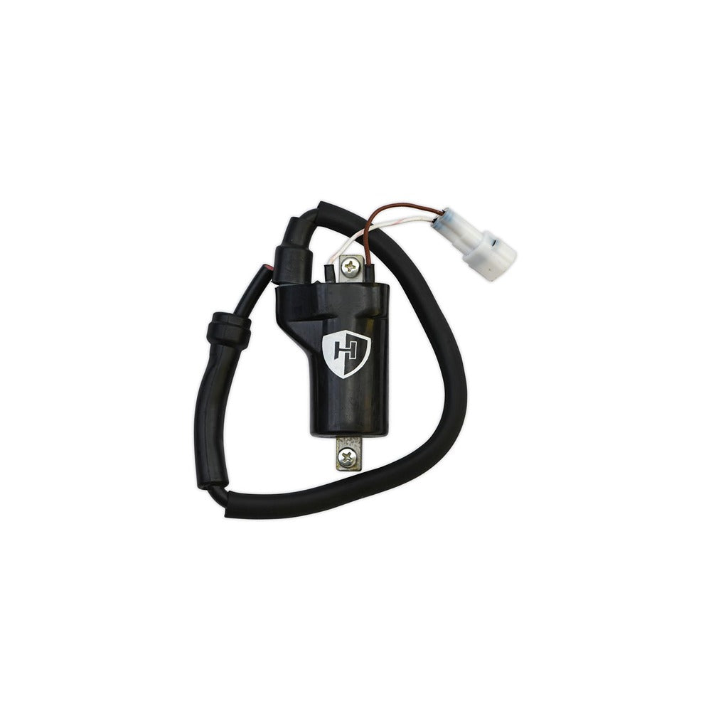 replacement ignition coil 12v royal enfield oe references 581027 b rac00156 as fitted to bullet 500 efi euro 3 2011 2016 classic 500 efi euro 3 2009 2016 electra 500 x 2005 2008 electra 500 efi 2008 2012