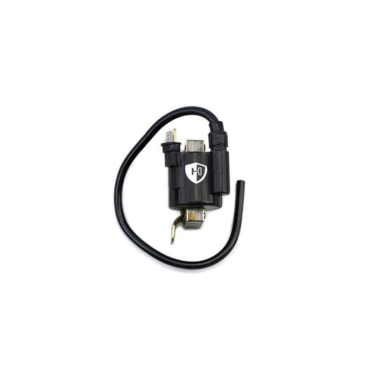 replacement ignition coil 6v ac single 2 bullets 70mm centres