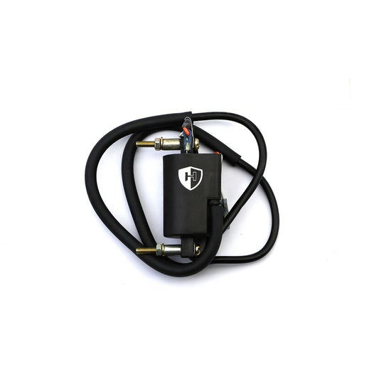 replacement ignition coil 6v points twin lead 2 wires 90mm centres