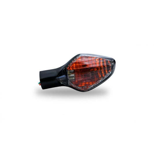 replacement indicator honda nc700 front left supplied with amber lens bulb smoked lens