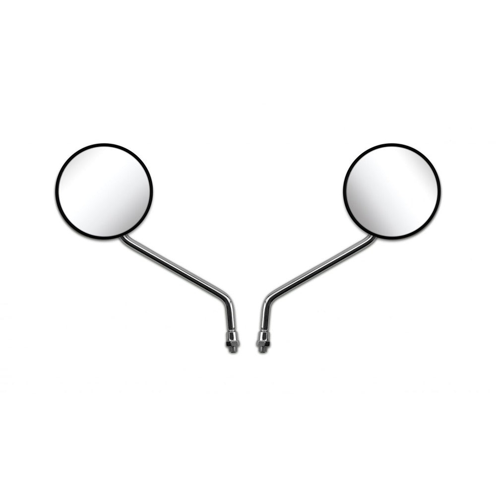 replacement mirror left right 8 mm black round honda cg125 brazil