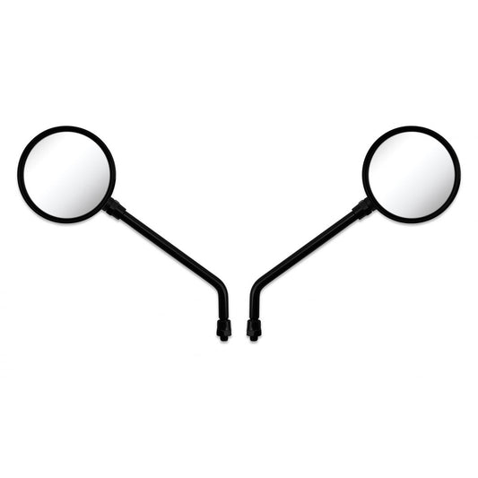 replacement mirrors left right 10mm black round kawasaki z s style