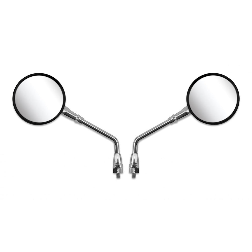 replacement mirrors left right 10mm chrome round kawasaki zephyr 1989 1993
