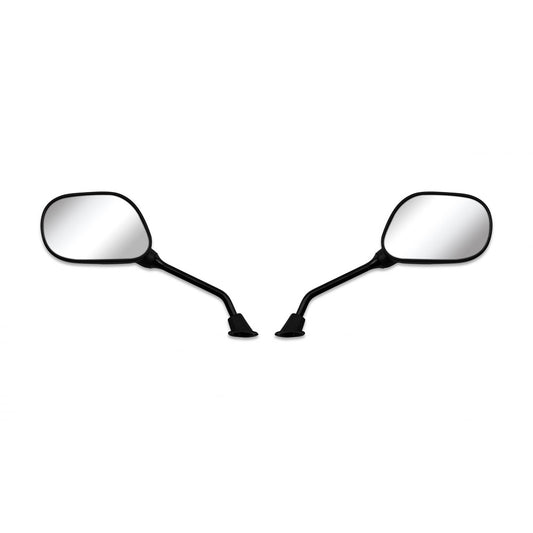 replacement mirrors left right 8mm black rectangle scooter yamaha ncx125 e marked