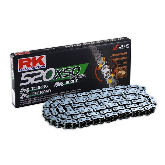 rk chain heavy duty rx ring black xso2 520 122l 37 0kn