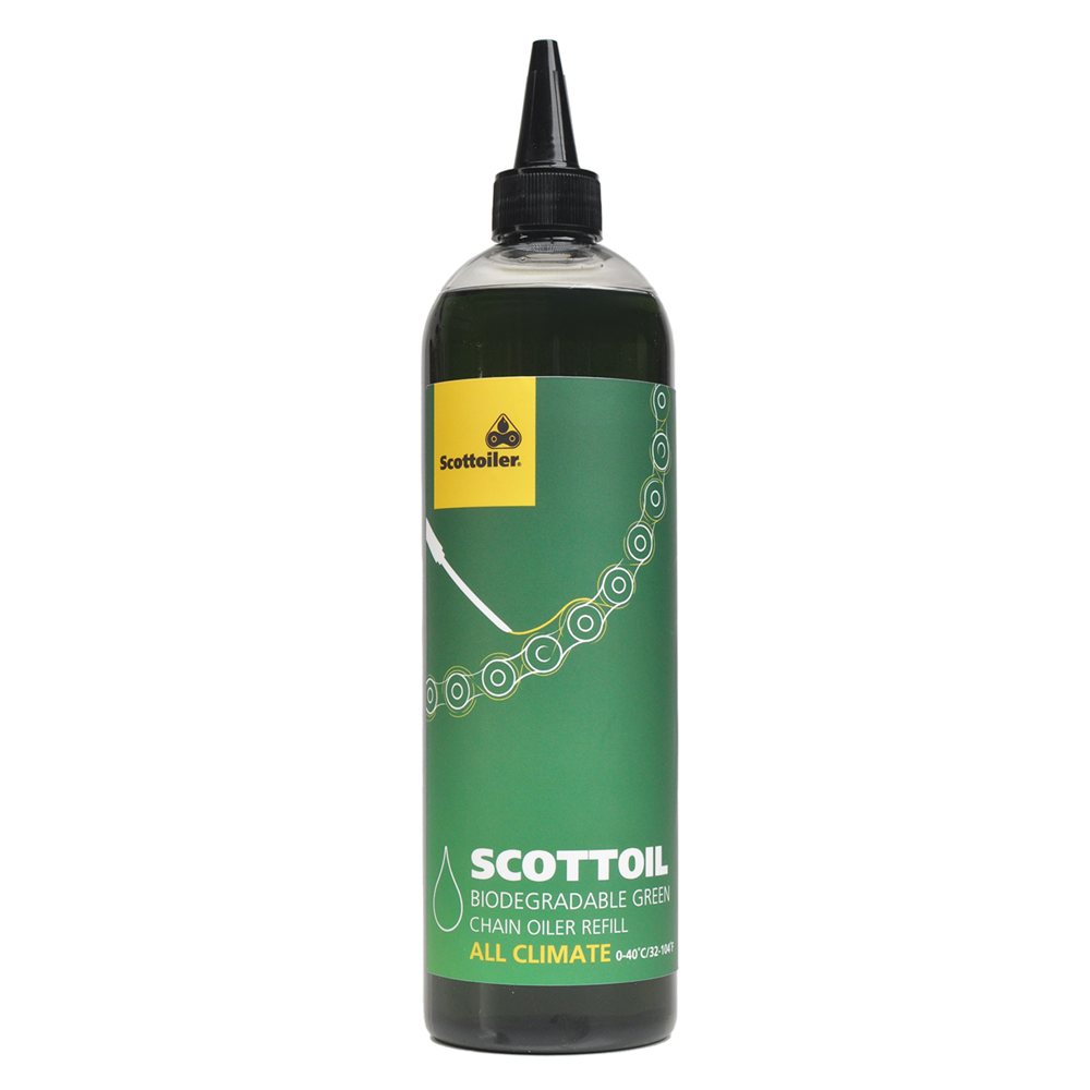 scottoiler biodegradable green chain lube 500ml 1