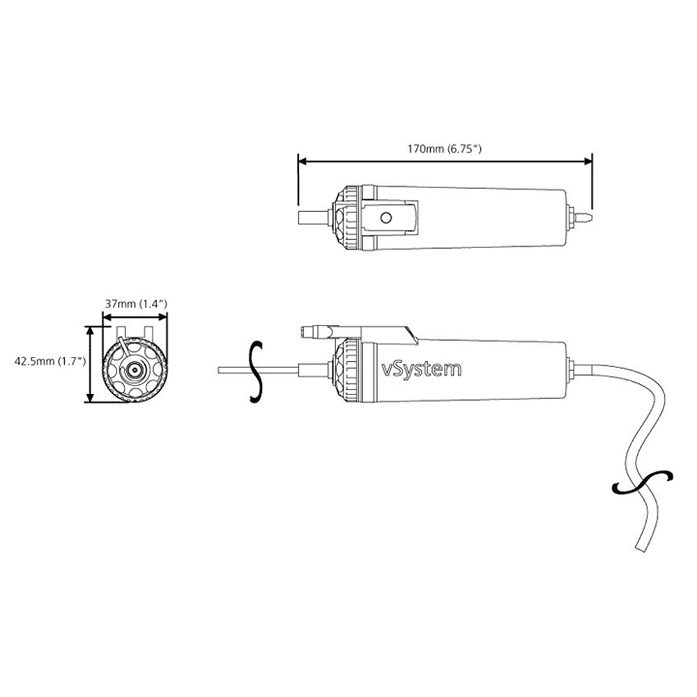 scottoiler vsystem universal edition with 250ml bottle of green biodegradable scottoil 6