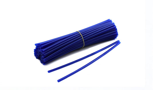 spoke cover wraps blue full set of 76 covers for up to 21 wheels front rear 1