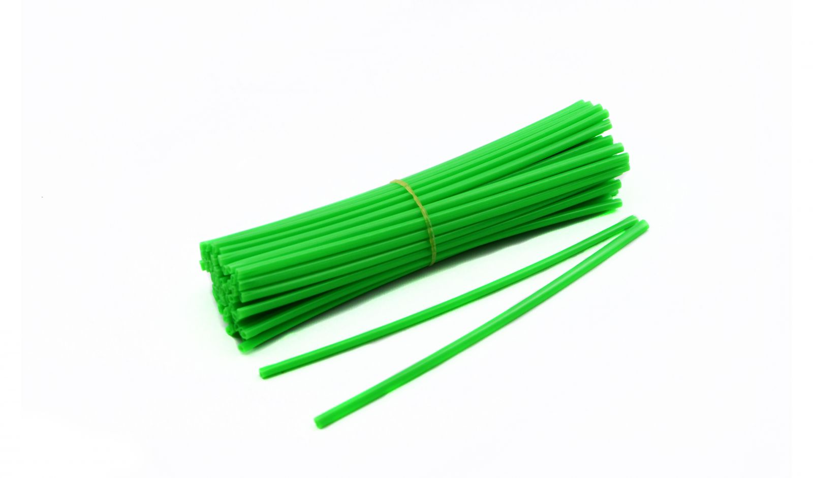 spoke cover wraps green full set of 76 covers for up to 21 wheels front rear 1