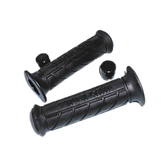 super grip 125mm rubber grip black