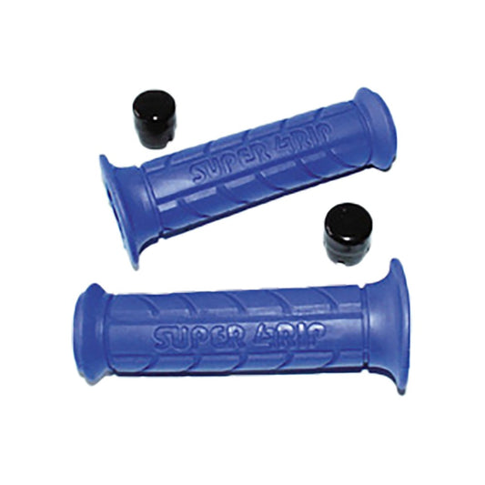 super grip 125mm rubber grip blue