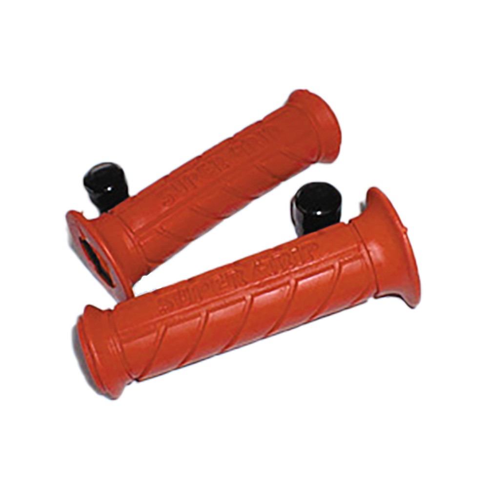 super grip 125mm rubber grip red