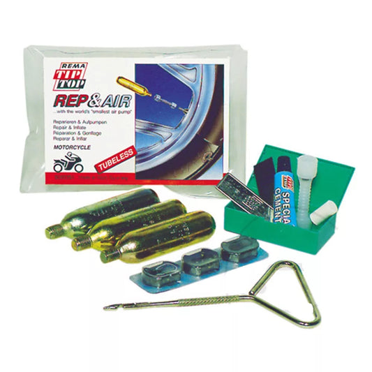 tiptop rep air tubeless puncture repair kit repair