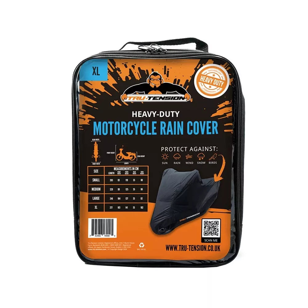 tru tension heavy duty motorcycle rain cover extra large 1