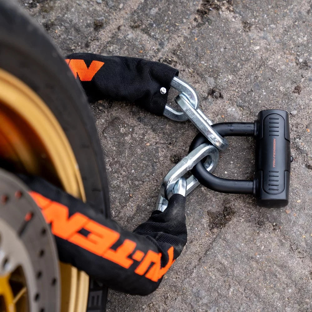 tru tension high security motorcycle chain lock 12mm 3