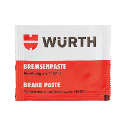 wurth brake paste sachets 5 5ml