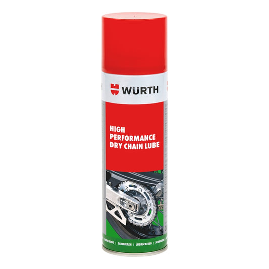 wurth high performance dry chain lube 500ml